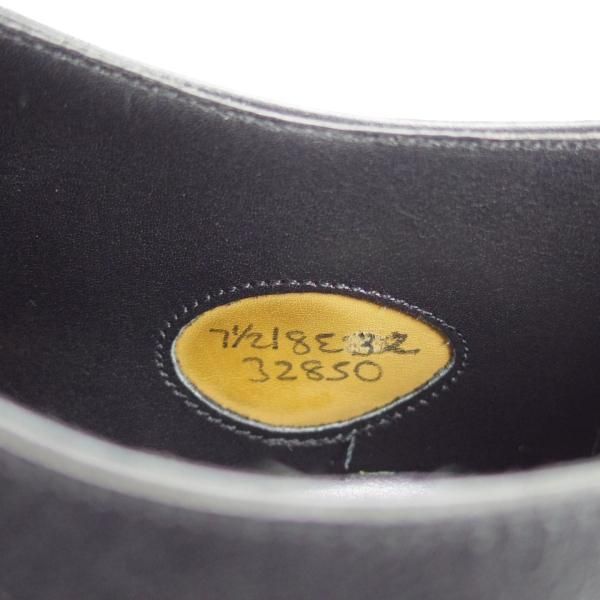 ★エドワードグリーン 7.5E【現行定価￥205,700-★ドーバー/DOVER】32ラスト/Uチップ/カーフ/黒/メンズ/EDWARD GREEN★i489