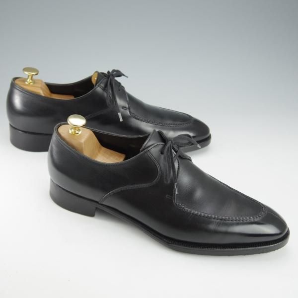 美品★ジョンロブ 8E【定価20万以上★プレステージライン/PORTMAN/7000ラスト】ポートマン/Uチップ/カーフ/黒/メンズ/JOHN LOBB★i491