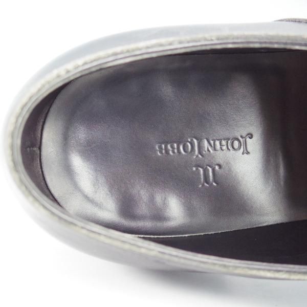 美品★ジョンロブ 8E【定価20万以上★プレステージライン/PORTMAN/7000ラスト】ポートマン/Uチップ/カーフ/黒/メンズ/JOHN LOBB★i491