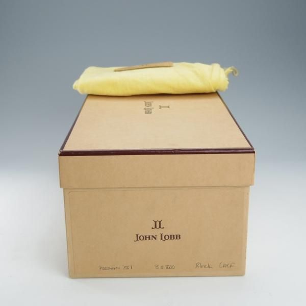 美品★ジョンロブ 8E【定価20万以上★プレステージライン/PORTMAN/7000ラスト】ポートマン/Uチップ/カーフ/黒/メンズ/JOHN LOBB★i491