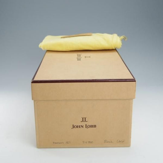 美品★ジョンロブ 8E【定価20万以上★プレステージライン/PORTMAN/7000ラスト】ポートマン/Uチップ/カーフ/黒/メンズ/JOHN LOBB★i491