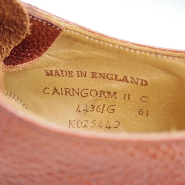 極美品★(英)チーニー 6.5G【定価￥81,400-★ケンゴン/CAIRNGORM 2C/ヴェルトショーン製法】ストレートチップ/赤茶/メンズ/CHEANEY★i493