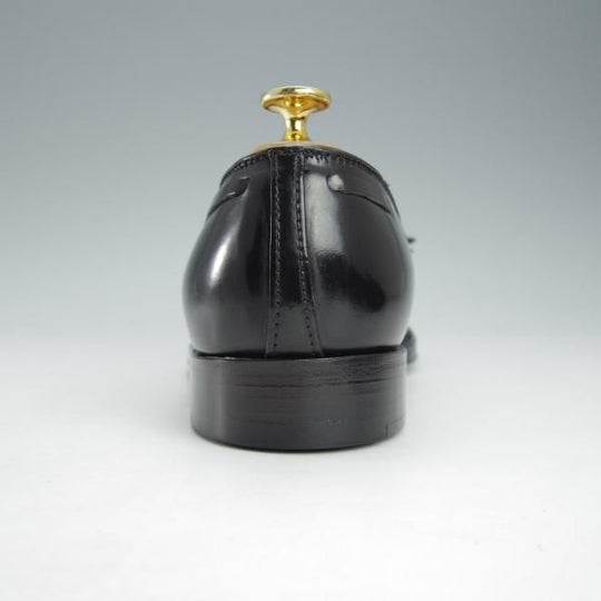 ほぼ未使用★オールデン 6D【定価￥169,400-★コードバン仕様/タッセルローファー】664/アバディーンラスト/黒/メンズ/Alden★i494