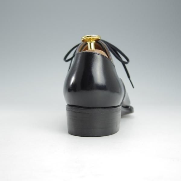 ほぼ試着程度★(銀座)REGAL TOKYO UK6程度【オーダー価格30万円以上★ビスポーク品/フルハンド】ハンドソーンウェルテッド製法/黒★i495