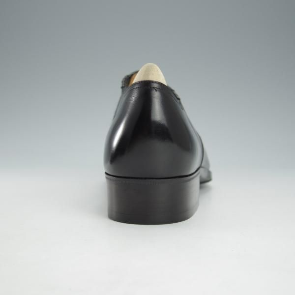 ほぼ試着程度★(銀座)MARQUESS/マーキス UK6程度【現行オーダー合計価格￥418,000〜★ビスポーク品/シューツリー付き】カーフ/黒★i496