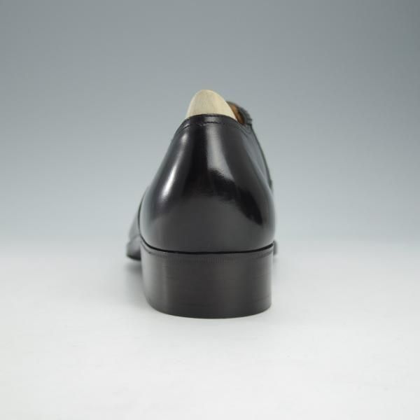 ほぼ試着程度★(銀座)MARQUESS/マーキス UK6程度【現行オーダー合計価格￥418,000〜★ビスポーク品/シューツリー付き】カーフ/黒★i496