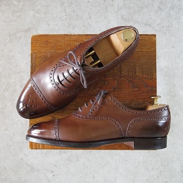 【トップドロワー】EDWARD GREEN 7E 202 ダークオーク カドガン トップドロワー】EDWARD GREEN 7E 202 ダークオーク カドガン