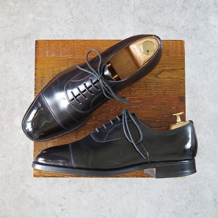 ★チャーチ 60F/UK6【旧チャーチ★CONSUL/コンサル/73ラスト】3都市ロゴ/ストレートチップ/カーフ/黒/Church's★i516