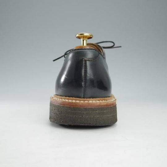 美品★オールデン 7.5D【クロムエクセルレザー仕様★バリーラスト/94708】プレーントゥ/紺/メンズ/Alden★i518