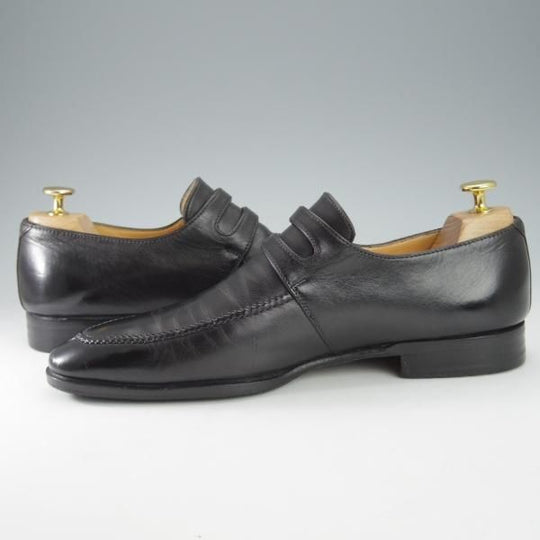 ★(伊)タニノクリスチー SIZE 7.5【定価15万円以上★モンクストラップ/132229】カーフ/黒/メンズ/TANINO CRISCI★i520