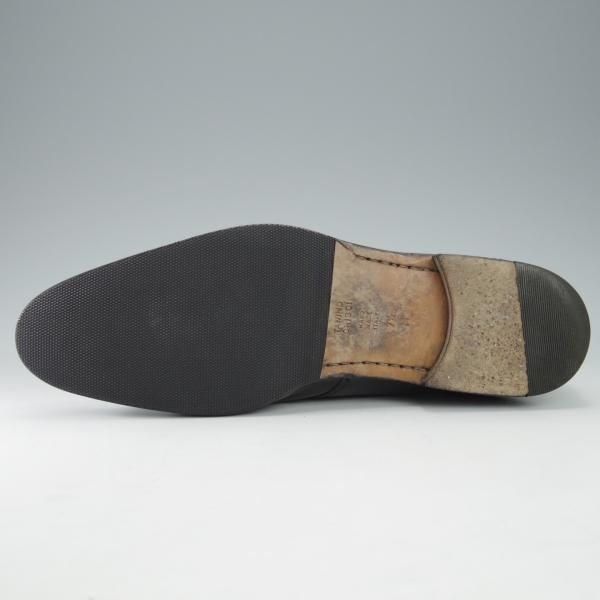 ★(伊)タニノクリスチー SIZE 7.5【定価15万円以上★モンクストラップ/132229】カーフ/黒/メンズ/TANINO CRISCI★i520