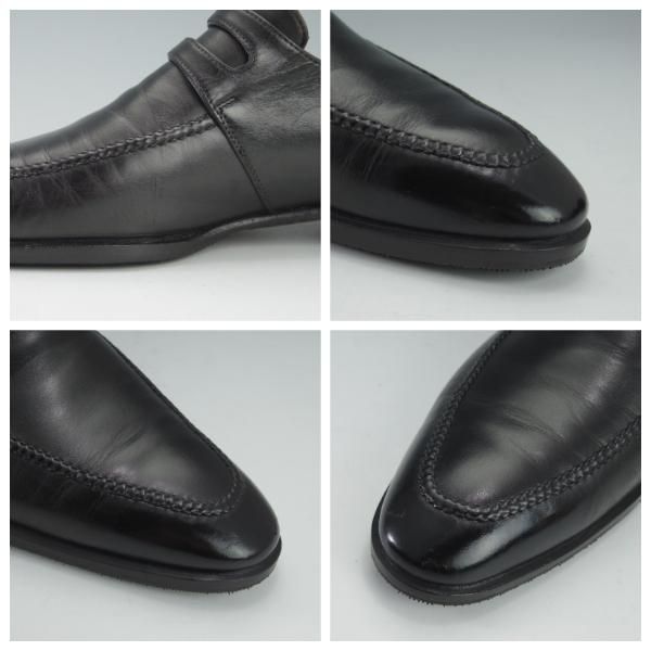 【美品】タニノクリスチー ローファーストラップ 黒 7.5 美品】タニノクリスチー ローファーストラップ 黒 7.5