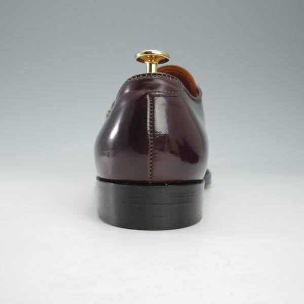 未使用★オールデン 7.5D【定価￥137,500-★コードバン仕様/954/アバディーンラスト】モンクストラップ/赤茶/UNITED ARROWS/Alden★i521