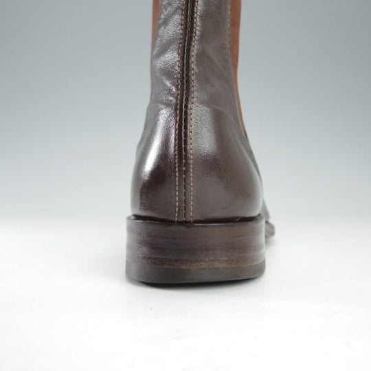 極上★(豪州)アール・エム・ウィリアムス SIZE 7.5【貴重★カンガルー革/シューツリー付き】サイドゴアブーツ/濃茶/R.M.WILLIAMS★i523