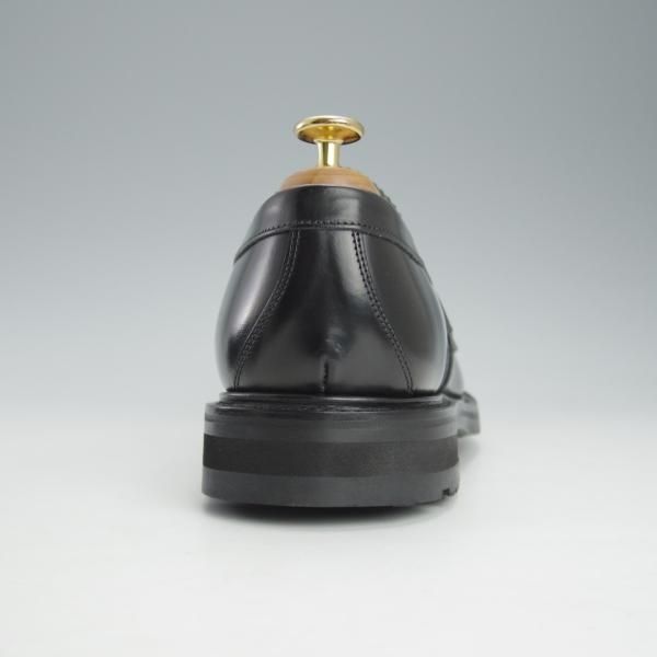 未使用★チャーチ 75F/UK7.5【★CAPSTONE 2/コインローファー】126ラスト/ポリッシュドバインダーカーフ/黒/メンズ/Church's★i528