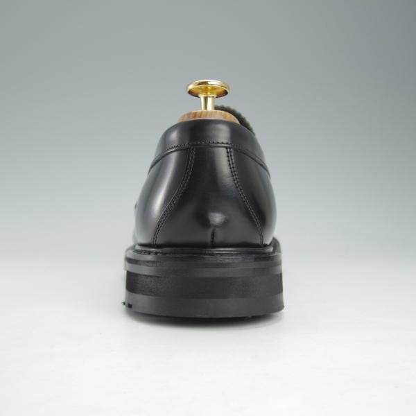 未使用★チャーチ 75F/UK7.5【★CAPSTONE 2/コインローファー】126ラスト/ポリッシュドバインダーカーフ/黒/メンズ/Church's★i528