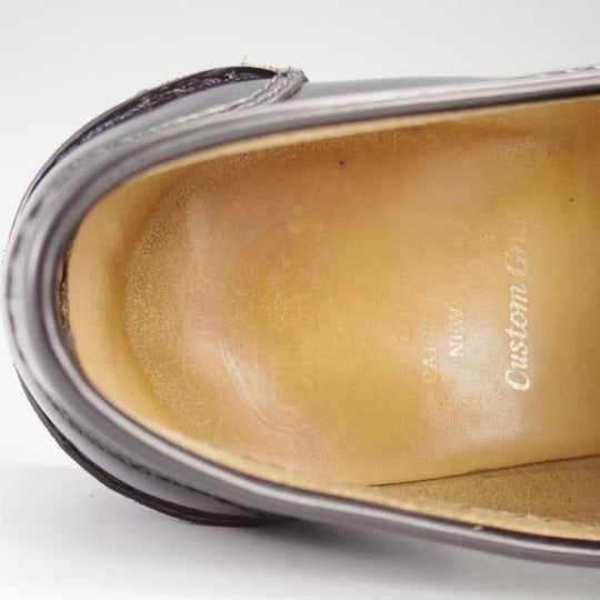 極上★チャーチ 70G/UK7【現行定価￥139,700-★コインローファー/TUNBRIDGE】126ラスト/ポリッシュドバインダーカーフ/黒/Church's★i530