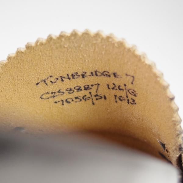 極上★チャーチ 70G/UK7【現行定価￥139,700-★コインローファー/TUNBRIDGE】126ラスト/ポリッシュドバインダーカーフ/黒/Church's★i530