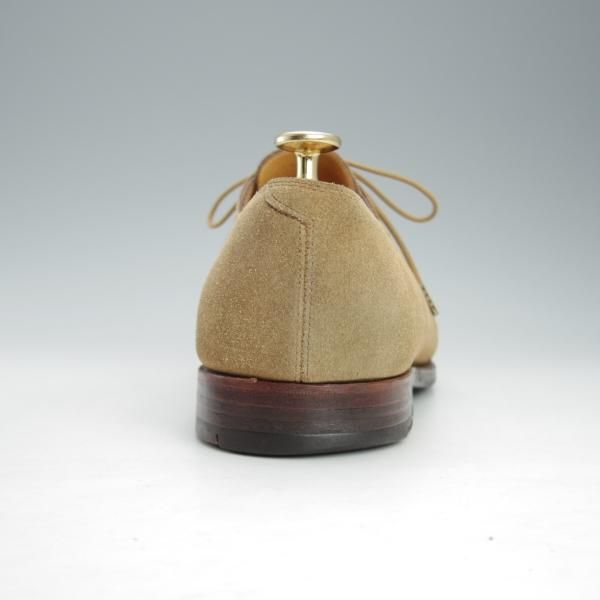 極上★ジョンロブ 7.5E【★NEWMARKET/6000ラスト】Uチップ/スエード/薄茶/メンズ/JOHN LOBB★i532