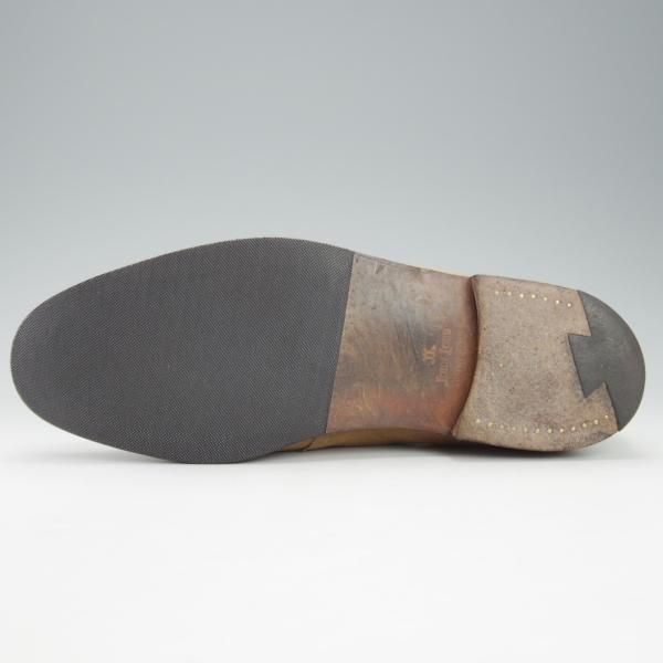 極上★ジョンロブ 7.5E【★NEWMARKET/6000ラスト】Uチップ/スエード/薄茶/メンズ/JOHN LOBB★i532