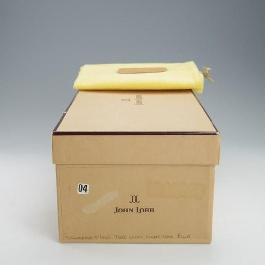 極上★ジョンロブ 7.5E【★NEWMARKET/6000ラスト】Uチップ/スエード/薄茶/メンズ/JOHN LOBB★i532