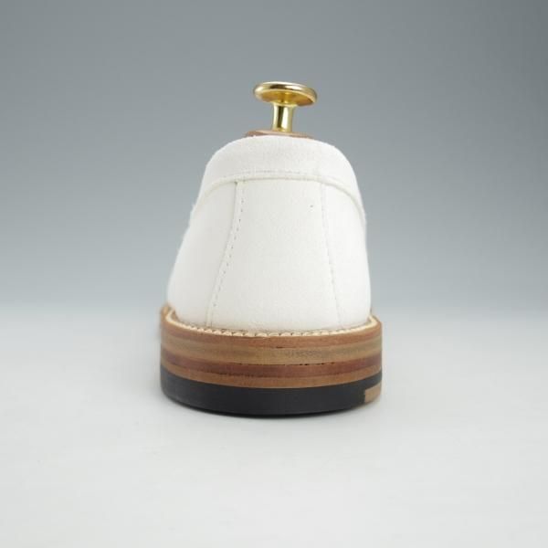 未使用★オールデン 8D【定価￥92,400-★ユナイテッドアローズ別注/コインローファー】62446/ヴァンラスト/スエード/白/Alden★i535