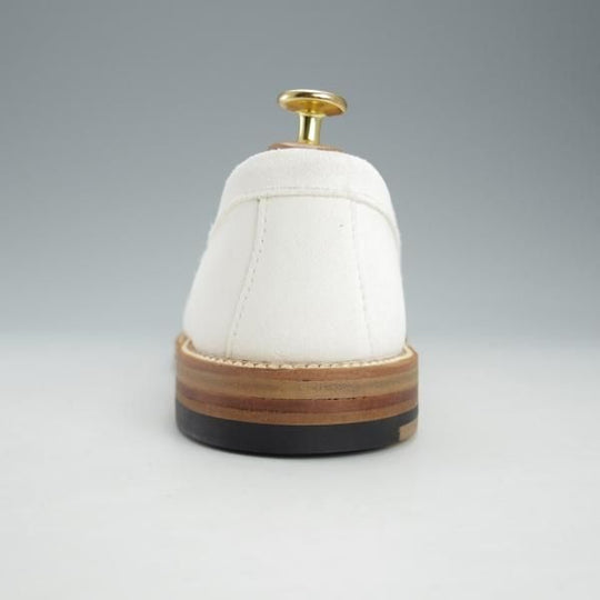 未使用★オールデン 8D【定価￥92,400-★ユナイテッドアローズ別注/コインローファー】62446/ヴァンラスト/スエード/白/Alden★i535