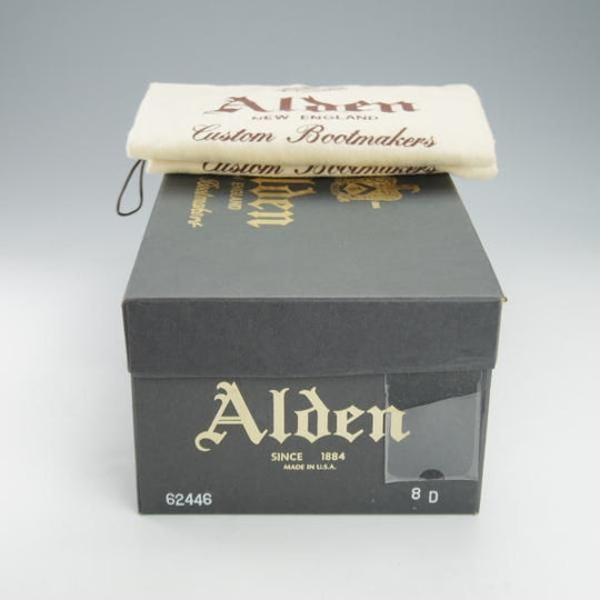 未使用★オールデン 8D【定価￥92,400-★ユナイテッドアローズ別注/コインローファー】62446/ヴァンラスト/スエード/白/Alden★i535