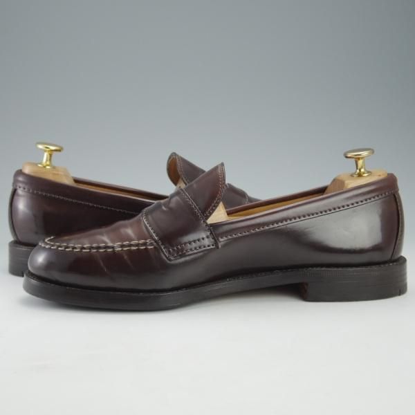 ★オールデン 6.5E【コードバン仕様★9916/コインローファー】ヴァンラスト/赤茶/バーガンディー/#8/メンズ/Alden★i537