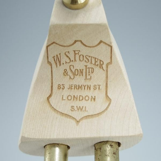 極上★(英)フォスター&サン SIZE 6【定価￥20,900-★純正シューツリー/18ラスト(BURFORD用)】木製シューキーパー/FOSTER&SON★i542