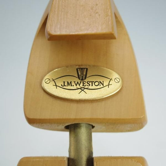 極上★J.M.ウエストン(レディース) SIZE 4【★純正シューツリー/041L】旧ロゴ/木製シューキーパー/Weston/ウエストン★i543