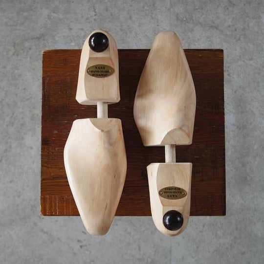 極上★(東欧)VASS/ヴァーシュ SIZE 41【貴重★純正シューツリー/Uラスト】ウゴリーニラスト/木製シューキーパー/メンズ★i546