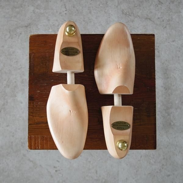 極上★(東欧)VASS/ヴァーシュ SIZE 41【貴重★純正シューツリー/ブダペストラスト】BPラスト/木製シューキーパー/メンズ★i549