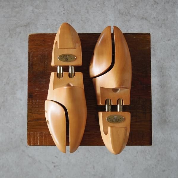 極上★J.M.ウェストン SIZE 7【★純正シューツリー/022L】旧ロゴ/木製シューキーパー/メンズ/Weston/ウエストン★i554