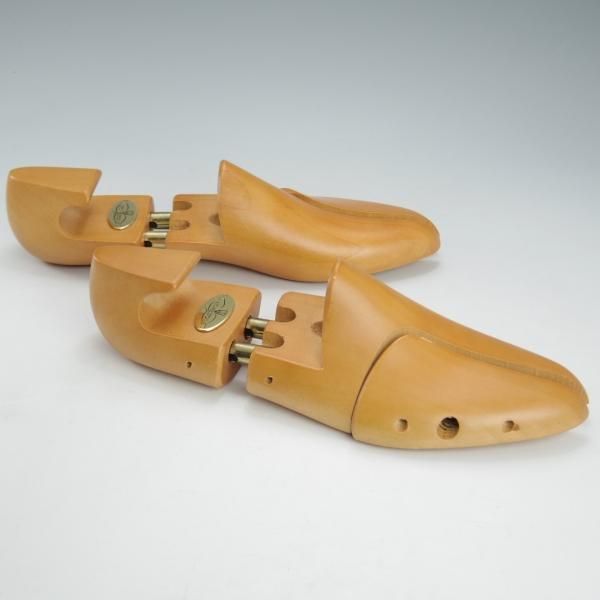 極上★J.M.ウェストン SIZE 7【★純正シューツリー/022L】旧ロゴ/木製シューキーパー/メンズ/Weston/ウエストン★i554