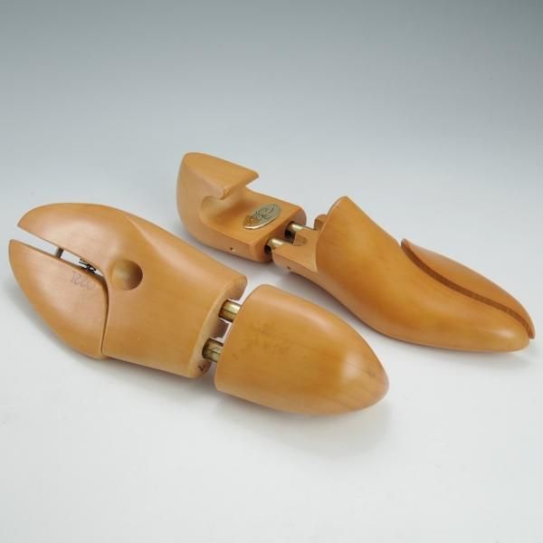 極上★J.M.ウェストン SIZE 7【★純正シューツリー/022L】旧ロゴ/木製シューキーパー/メンズ/Weston/ウエストン★i554