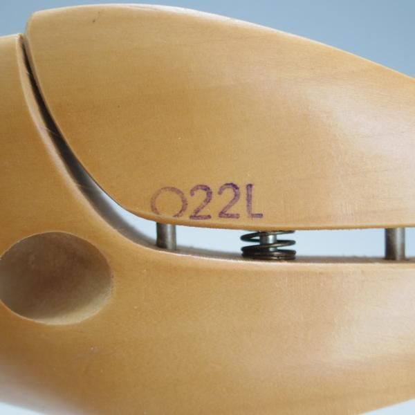 極上★J.M.ウェストン SIZE 7【★純正シューツリー/022L】旧ロゴ/木製シューキーパー/メンズ/Weston/ウエストン★i554
