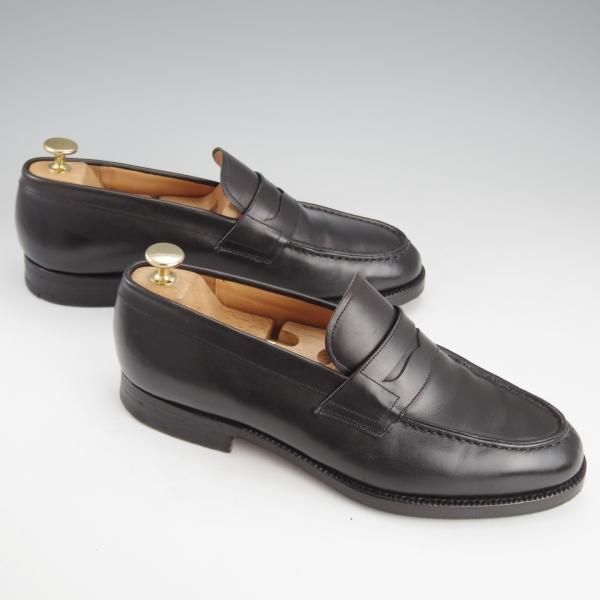 ★チャーチ 80F/UK8【★DARWIN/93ラスト】コインローファー/カーフ/黒/メンズ/Church's★i557