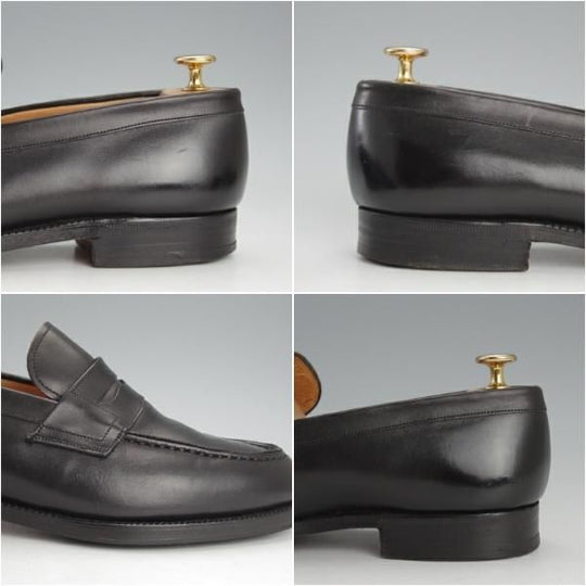 ★チャーチ 80F/UK8【★DARWIN/93ラスト】コインローファー/カーフ/黒/メンズ/Church's★i557