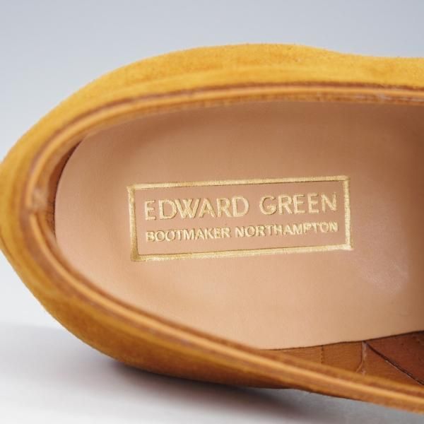 エドワードグリーン 7.5E【プレーントゥ/888ラスト/スエード/茶