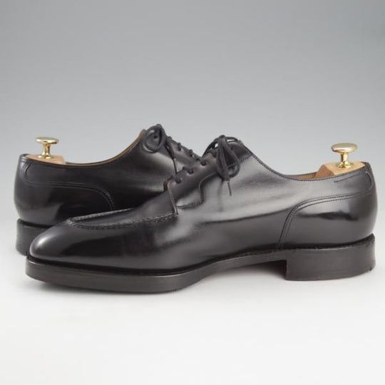 極上★ジョンロブ 8.5D【名作★CHAMBORD/スキンステッチ仕様/8695ラスト】シャンボード/Uチップ/カーフ/黒/メンズ/JOHN LOBB★i568