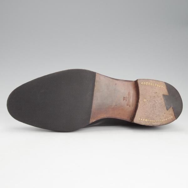 極上★ジョンロブ 8.5D【名作★CHAMBORD/スキンステッチ仕様/8695ラスト】シャンボード/Uチップ/カーフ/黒/メンズ/JOHN LOBB★i568