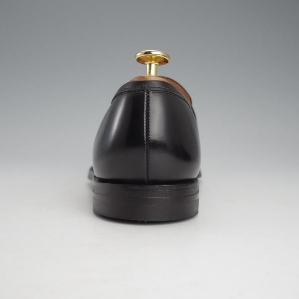 極上★クロケット&ジョーンズ 6E【定価￥88,000-★ユナイテッドアローズ別注/ROSEMOUNT】330ラスト/ローファー/黒/Crockett&Jones★i572