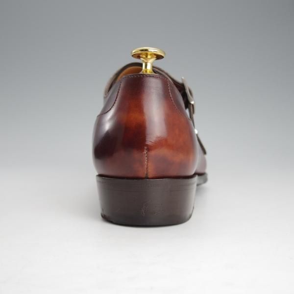 アンソニー・クレバリー 9.5E【CAINE/ダブルモンク/カーフ/茶】 | 高級