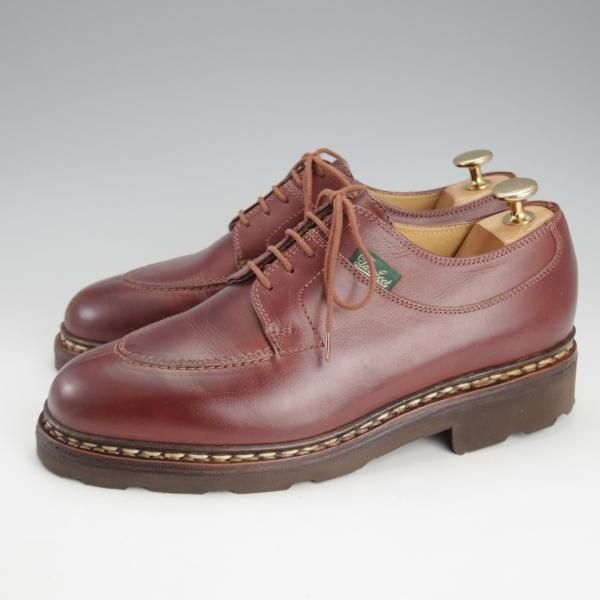 未使用★パラブーツ SIZE 5.5【現行定価￥71,500-★アヴィニョン/AVIGNON】グリフソール/リスレザー/Uチップ/マロン/茶/Paraboot★i574
