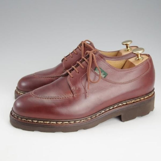 未使用★パラブーツ SIZE 5.5【現行定価￥71,500-★アヴィニョン/AVIGNON】グリフソール/リスレザー/Uチップ/マロン/茶/Paraboot★i574