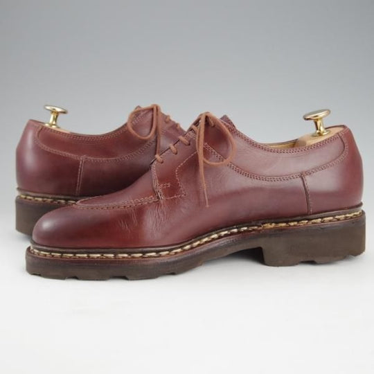 未使用★パラブーツ SIZE 5.5【現行定価￥71,500-★アヴィニョン/AVIGNON】グリフソール/リスレザー/Uチップ/マロン/茶/Paraboot★i574