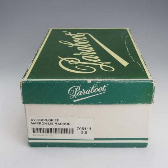 未使用★パラブーツ SIZE 5.5【現行定価￥71,500-★アヴィニョン/AVIGNON】グリフソール/リスレザー/Uチップ/マロン/茶/Paraboot★i574