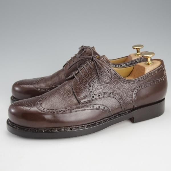 極上★(東欧)VASS/ヴァーシュ SIZE 41【定価￥132,000-★Budapest/ブダペスト】BPラスト/フルブローグ/濃茶/メンズ★i576