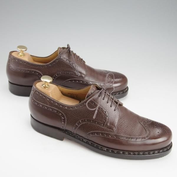 極上★(東欧)VASS/ヴァーシュ SIZE 41【定価￥132,000-★Budapest/ブダペスト】BPラスト/フルブローグ/濃茶/メンズ★i576